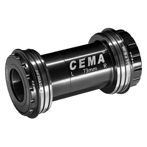 Cema Pf30a Interlock Stainless Steel Bottom Bracket Cups For Shimano Silber 73 mm