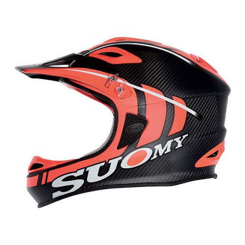 Suomy Jumper Carbon Downhill Helmet Orange,Schwarz M