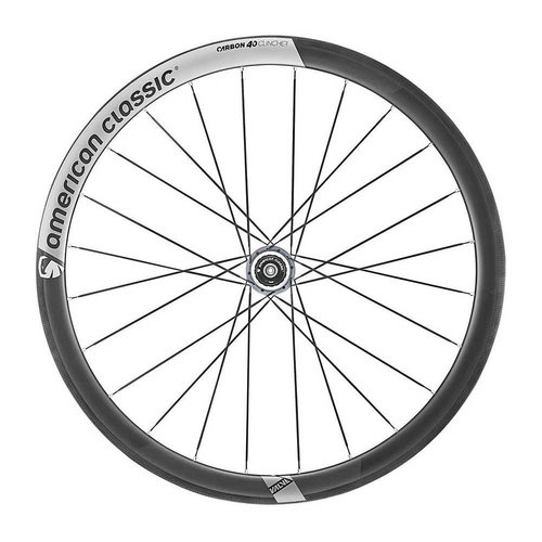 American Classic Carbon 40 Road Wheel Set Silber 100  130 mm  ShimanoSram HG