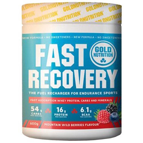 Gold Nutrition Fast Recovery 600g Passion Fruit Weiß