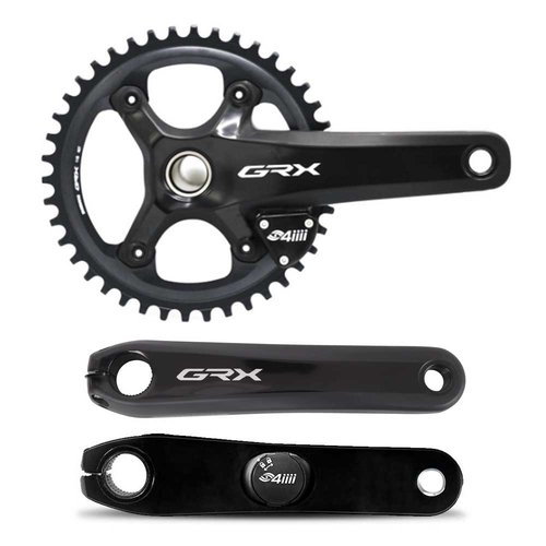 4iiii Precision Pro Dual Grx Rx810 Crankset With Power Meter Silber 175 mm  40t