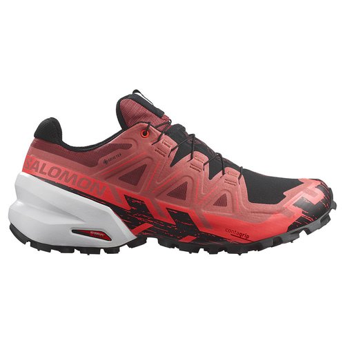 Salomon Spikecross 6 Goretex Trail Running Shoes Rot EU 46 Mann