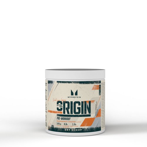 MyProtein Origin Pre-Workout Dry Scoop - 18Portionen - Passionfruit Twister