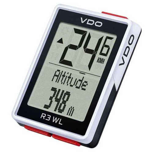 VDO R3 Wireless Cycling Computer Silber