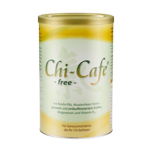 Dr. Jacob's Chi-Cafe free entkoffeiniert – grüner Kaffee Akazienfaser Kokos Reishi Ginseng