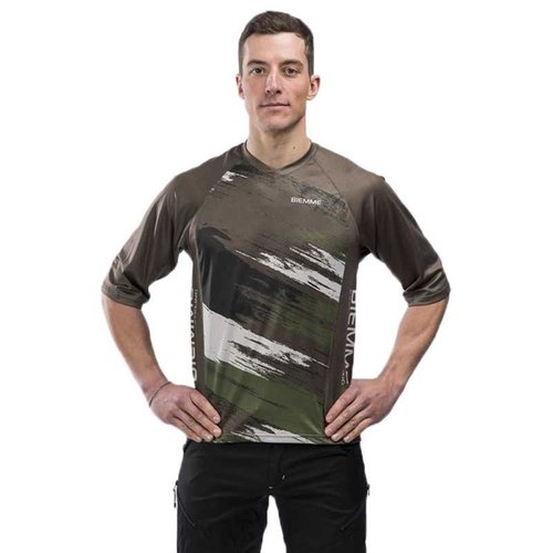 Biemme Enduro 2023 Short Sleeve Jersey Grün L Mann