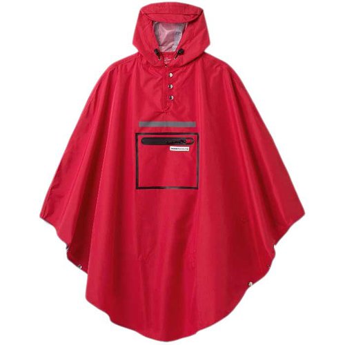 The Peoples 3.0 Hardy Junior Waterproof Poncho Rot