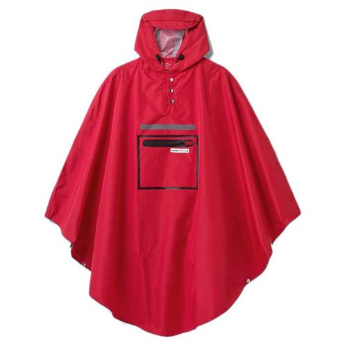 The Peoples 3.0 Hardy Kids Waterproof Poncho Rot