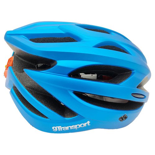 9transport With Rear Light Helmet Blau