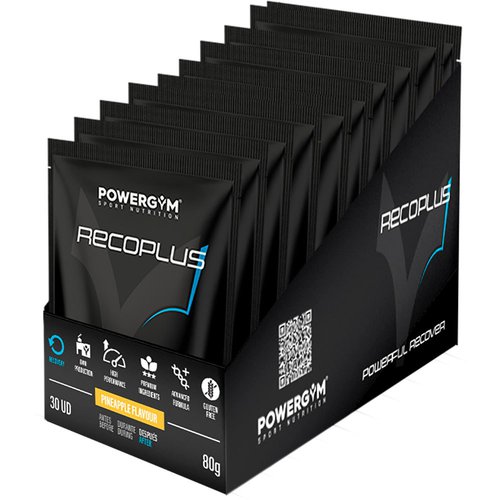 Powergym Recoplus Recovery Einzeldosis-box Ananas 80g 15 Einheiten