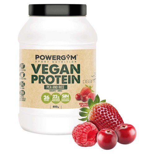 Powergym Veganes Protein Beeren 800g