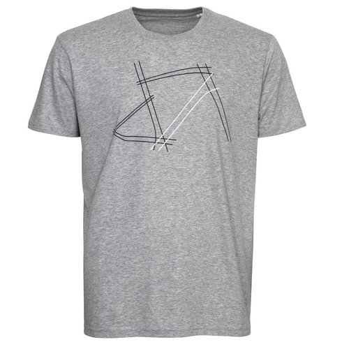 Ridley Frame Short Sleeve T-shirt Grau XL Mann