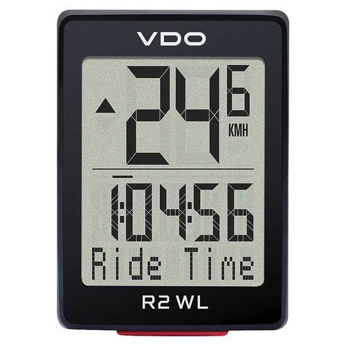 VDO R2 Wl Ats Cycling Computer Durchsichtig