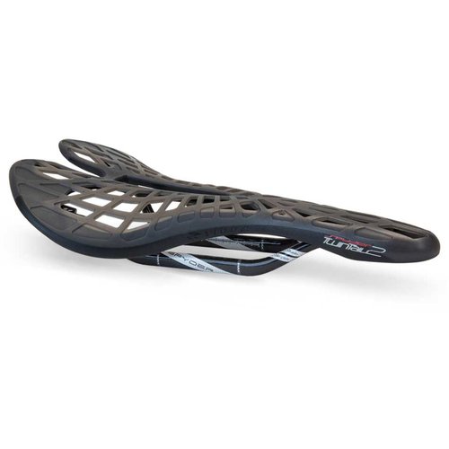 Tioga Spyder Twin Tail 2 Carbon Hts Saddle Silber 135 mm