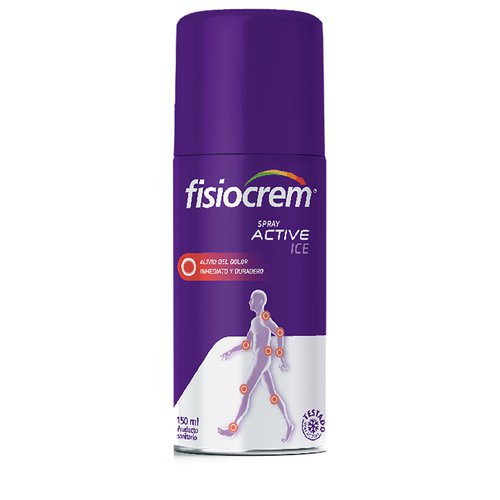 Fisiocrem Spray Active Ice 150ml Lila