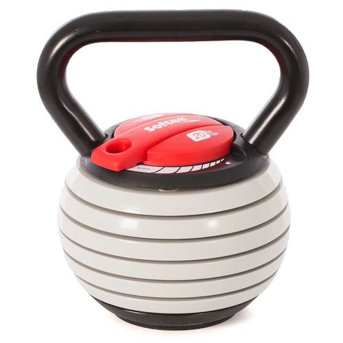 Softee Adjustable 9kg Kettlebell Silber Up to 9 kg