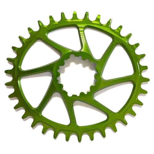Garbaruk Gxp Oval Chainring Silber 34t