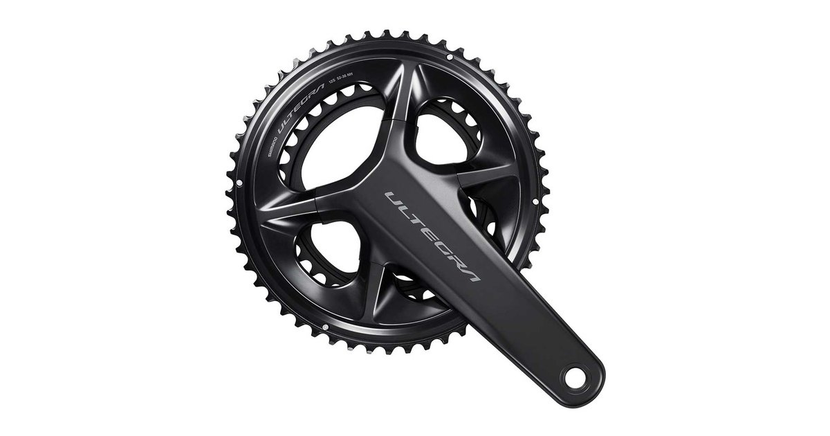 Shimano Ultegra R8100 12s Hollowtech Ii Crankset Schwarz 165 mm 5034t
