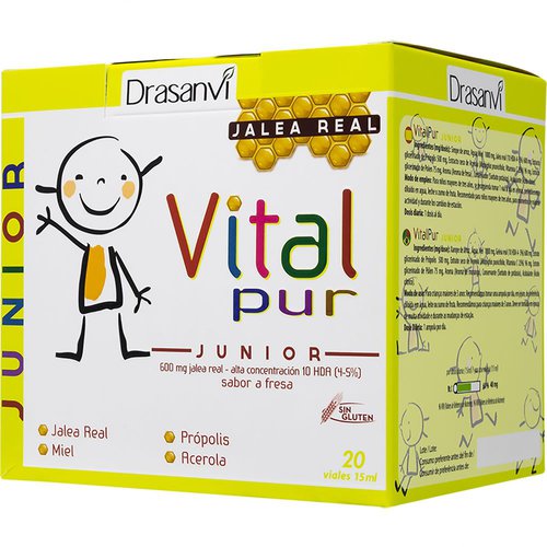 Drasanvi Vitalpur 20x15ml Vials Junior Gelb