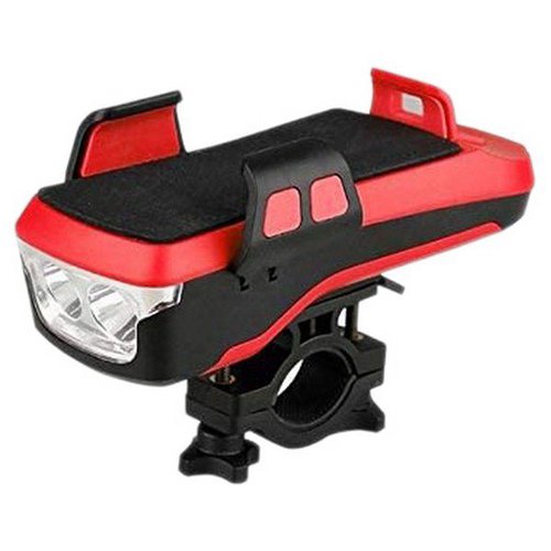 Pnk Front Light With Usb Charging For Smartphone Schwarz 550 Lumens