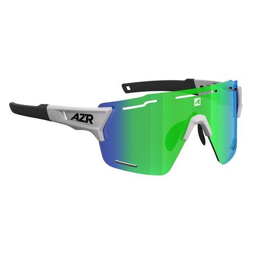 Azr Aspin 2 Rx Sunglasses Durchsichtig Green MirrorCAT3