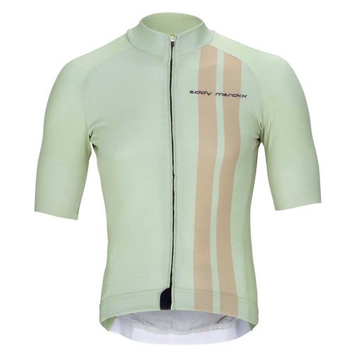 Eddy Merckx Sisemcemc023 Short Sleeve T-shirt Beige S Mann