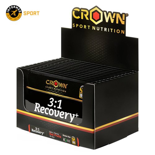 Crown Sport Nutrition 31 Recovery Beutelbox Beeren 50g 10 Einheiten