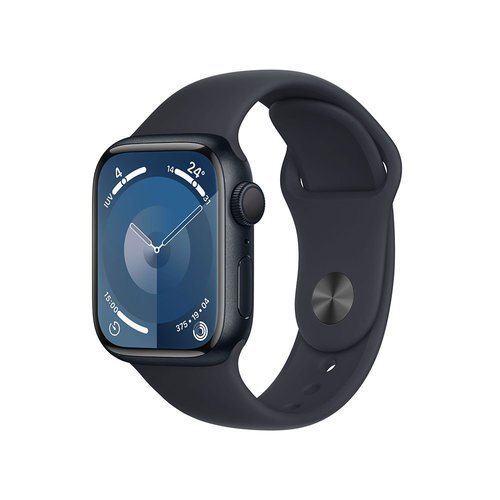 Apple Series 9 Gps Sport 45 Mm Watch Schwarz M-L