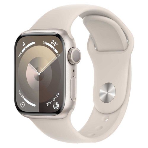 Apple Series 9 Gpscellular Sport 41 Mm Watch Beige S-M