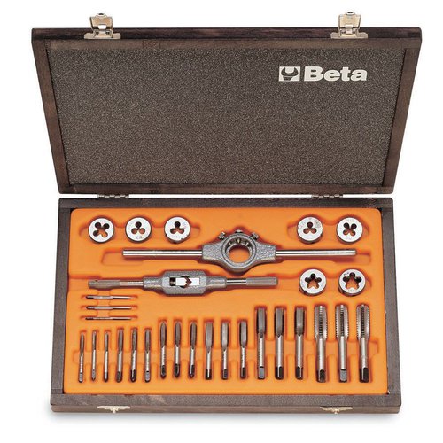 Beta Utensili Male And Tapdie Tools Kit Orange