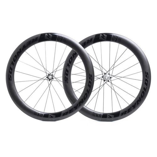Reynolds Blacklabel 60 Pro Disc Tubeless Road Wheel Set Silber 12 x 100  12 x 142 mm  ShimanoSram HG