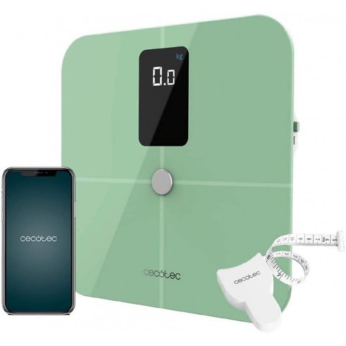 Cecotec Bathroom Scale Surface Precision 10400 Smart Healthy Vision Grün