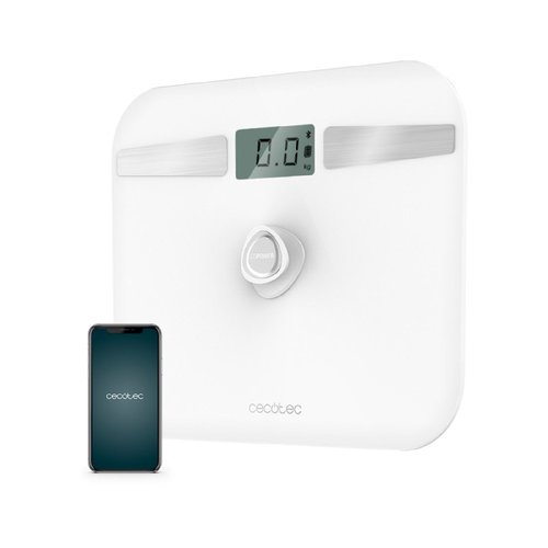 Cecotec Bathroom Scale Surface Precision Ecopower 10200 Smart Healthy Weiß