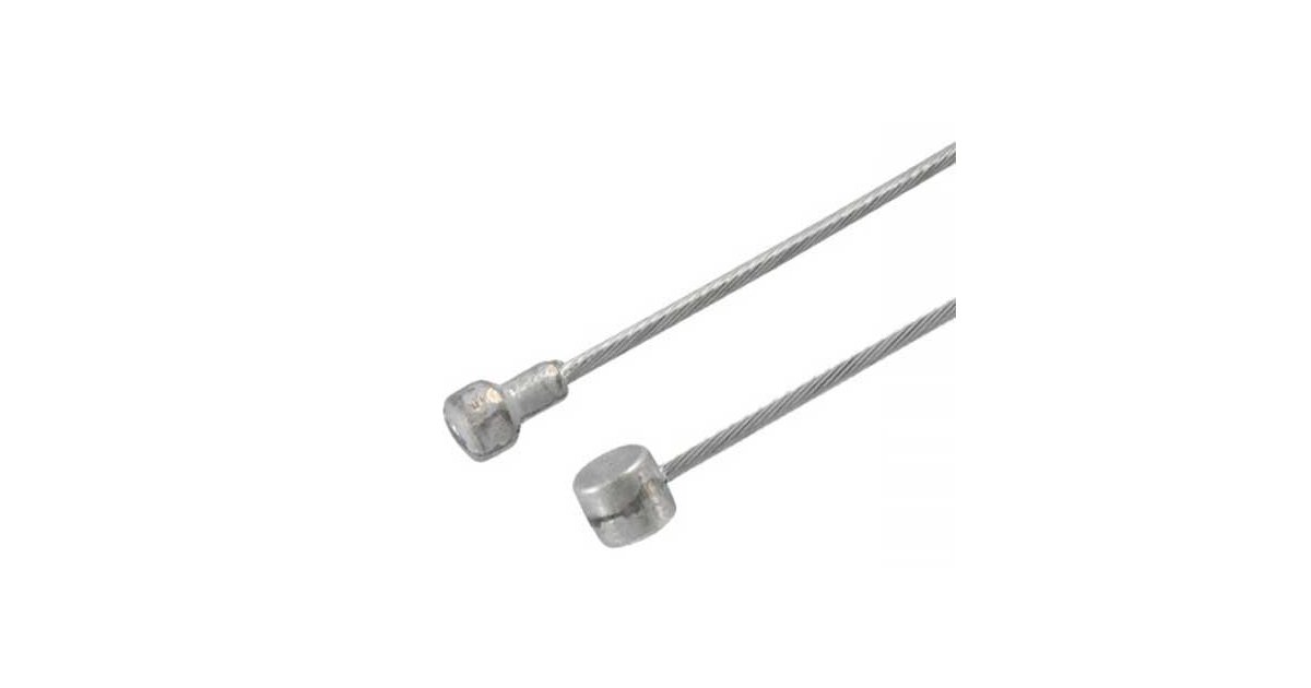 Wag Tandem Brake Cable 10 Units Silber 1.6 x 3500 mm