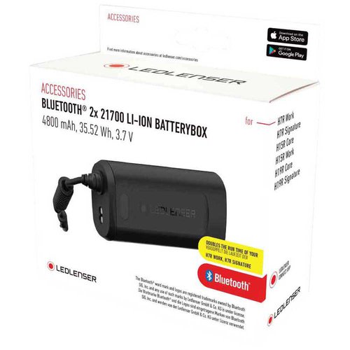 Led Lenser Bluetooch 2x21700 4800mah Lithium Batterie