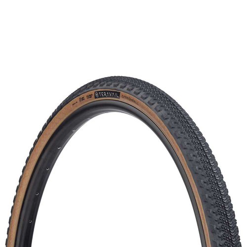 Teravail Cannonball Light And Supple Tubeless 700 X 42 Gravel Tyre Golden 700 x 42