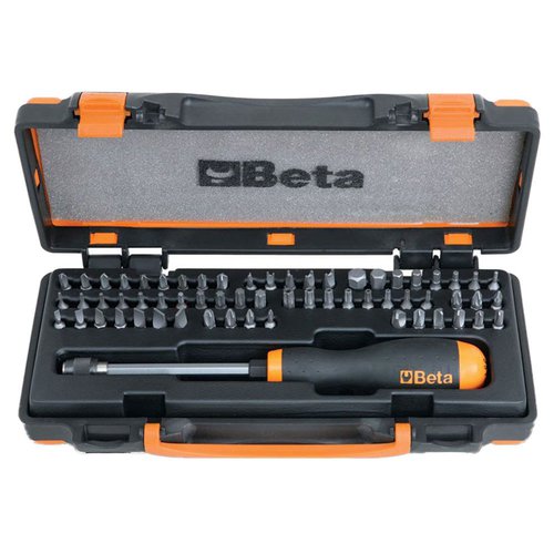 Beta Utensili Tools Kit 62 Pieces Orange