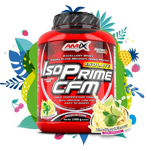 Amix Isoprime Cfm Isolate Isolate Protein Joghurt Und Limette 1kg