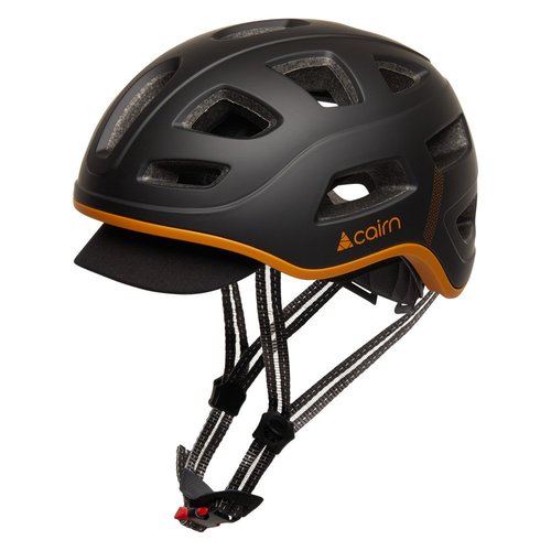 Cairn Quartz Led Usb Urban Helmet Schwarz M