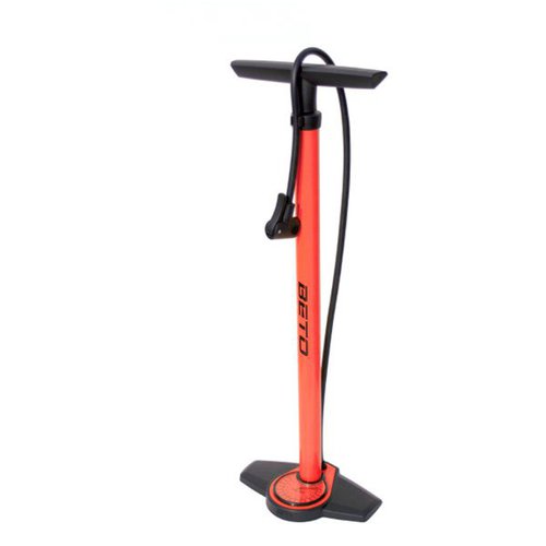 Beto Colored Steel Floor Pump Silber 160 Psi