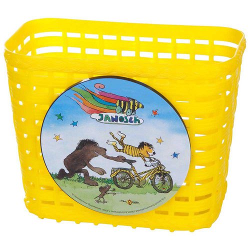 Bike Fashion Janosch Tigerente Basket Gelb