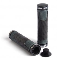 XLC grips lock on black