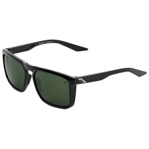 100 Percent Renshaw Sunglasses Schwarz Hiper Blue Multilayer MirrorCAT3