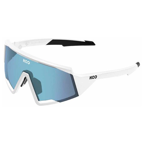 Koo Spectro Photochromic Sunglasses Durchsichtig Photochromic Turquoise Mirror LensCAT1-3
