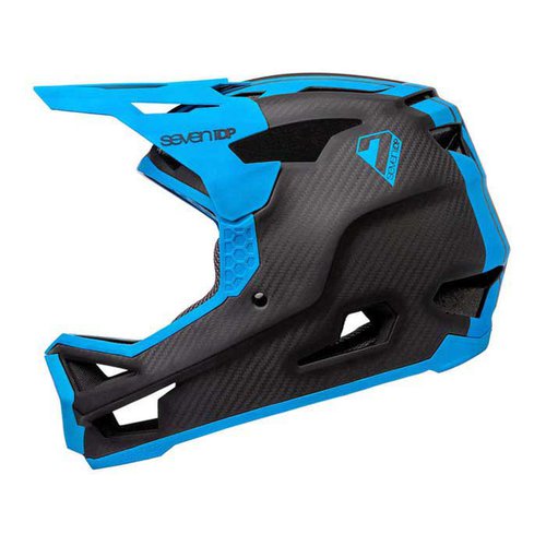 7idp Project 23 Carbon Downhill Helmet Blau M