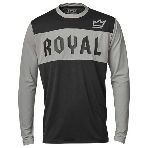 Royal Apex Long Sleeve Enduro Jersey Grau L Mann