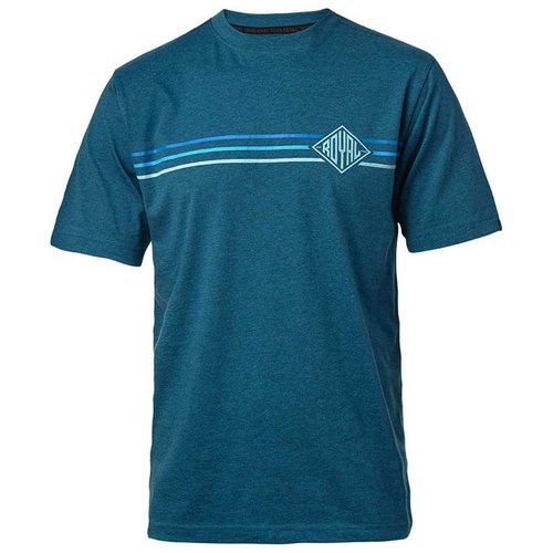 Royal Core Stripe Short Sleeve T-shirt Blau M Mann