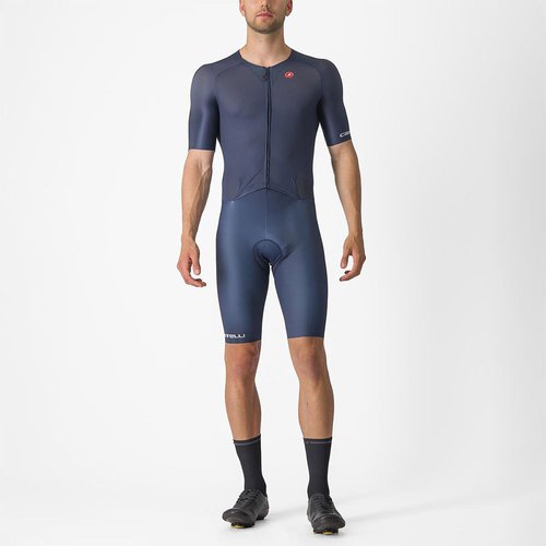 Castelli Sanremo Btw Race Suit Blau S Mann