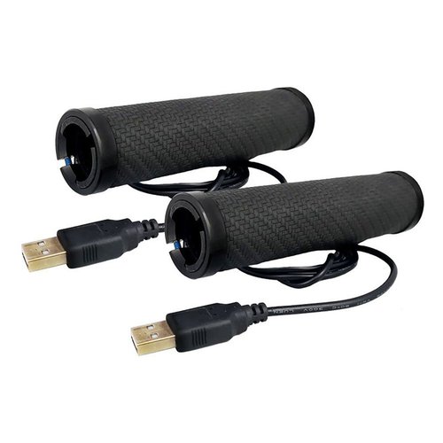 Mvtek Usb Heated Grips Schwarz 130 mm