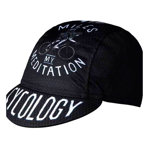 Cycology Miles Are My Meditation Cap Schwarz  Mann
